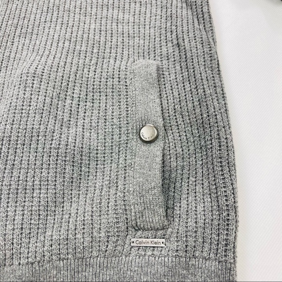 Calvin Klein Men Sweater Jacket Long Sleeve size: Large - Picture 3 of 12